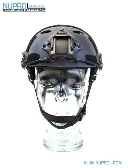 Nuprol FAST RAILED HELMET BLACK