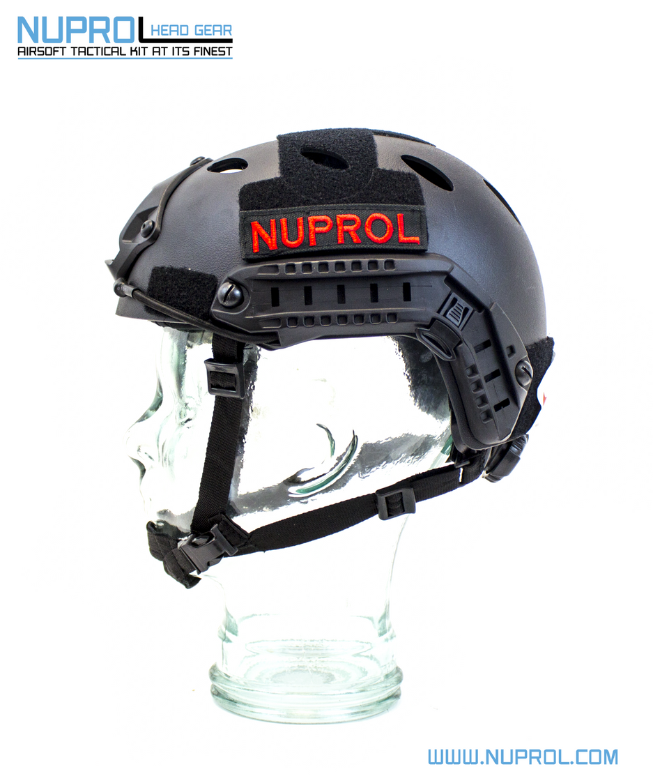 Nuprol FAST RAILED HELMET BLACK