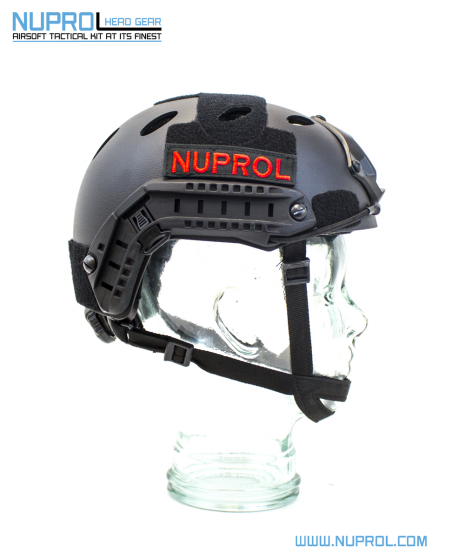 Nuprol FAST RAILED HELMET BLACK