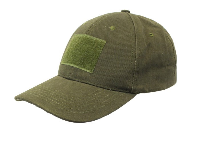 NP COMBAT CAP W/VELCRO - GREEN