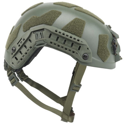 NUPROL FAST RAILED SF HELMET - GREEN