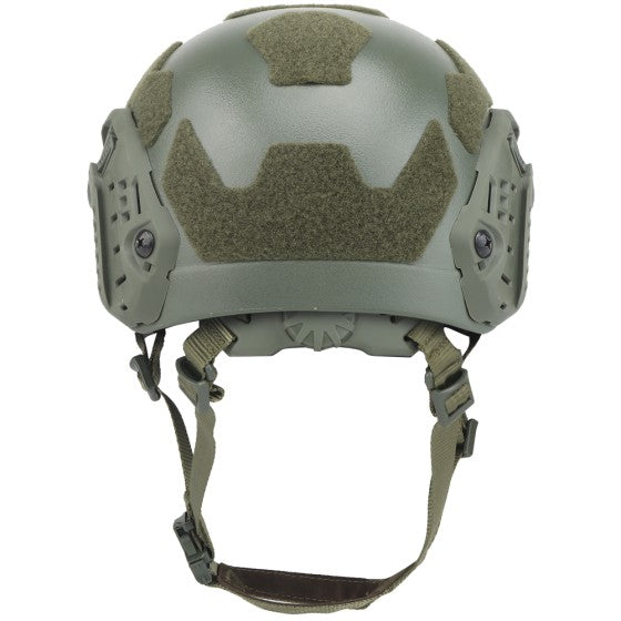 NUPROL FAST RAILED SF HELMET - GREEN