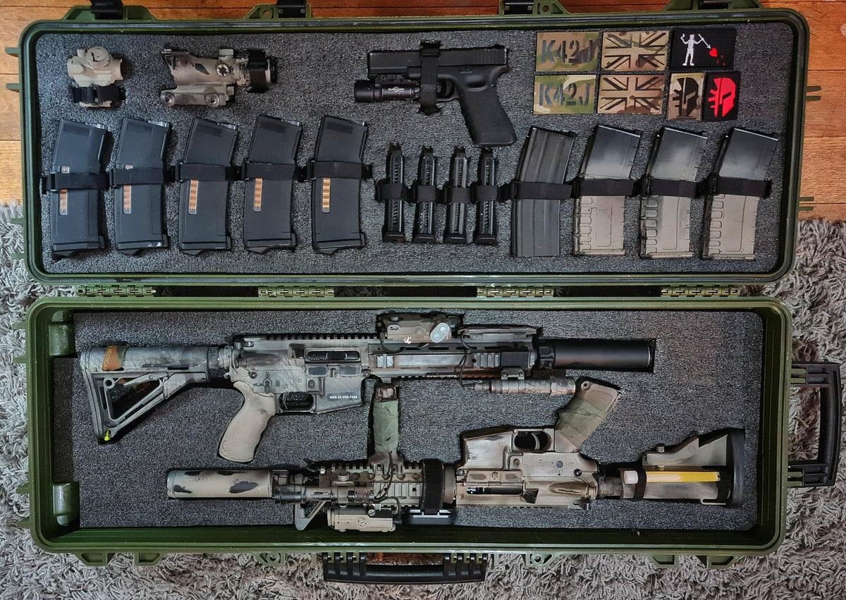 Shadow Foam Rifle Storage case foam – Killer Instinct Airsoft
