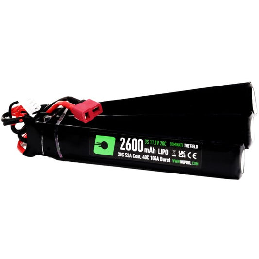 NP POWER - LIPO 2600MAH 11.1V 20C (TPL-TAMIYA)