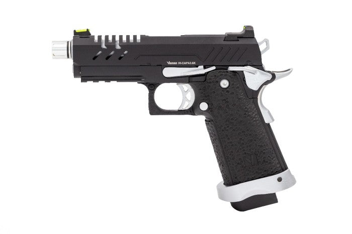 HI-CAPA 3.8 PRO GBB PISTOL (BLACK) (SILVER MATCH)