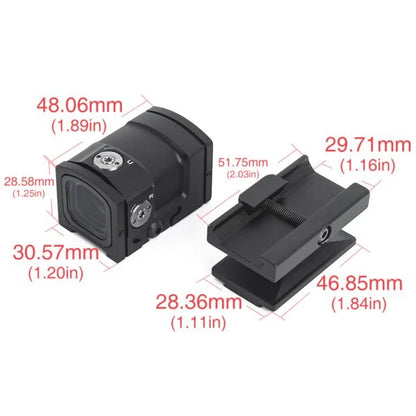 AIM-O ACRO P-2 Pistol Red Dot - Black