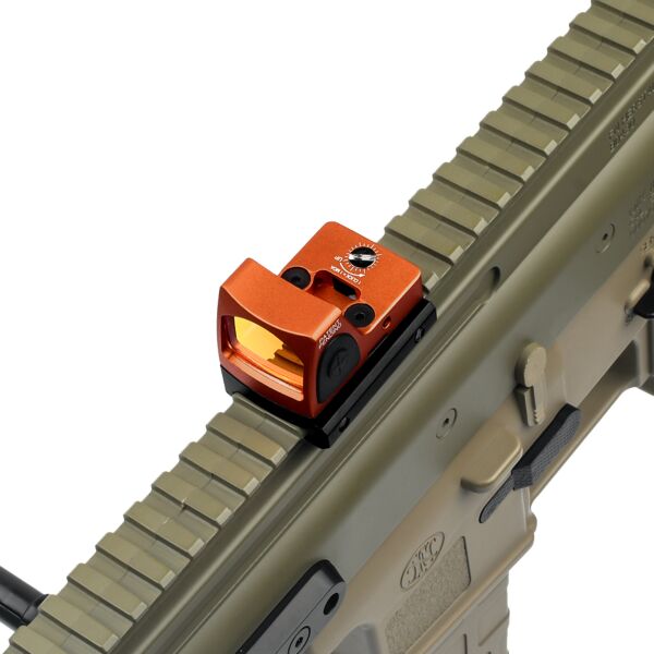 AIM-O Adjustable LED RMR Red Dot - Orange