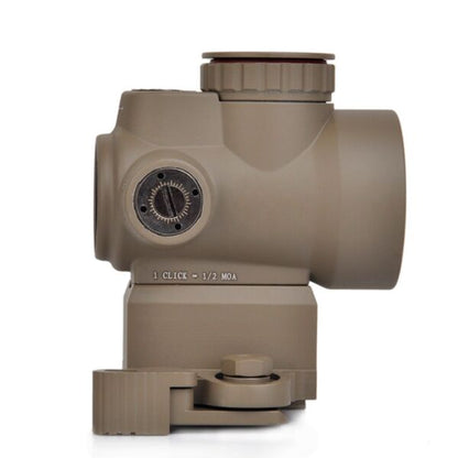 AIM-O MRO Red Dot with QD Riser Mount & Low Mount - Dark Earth