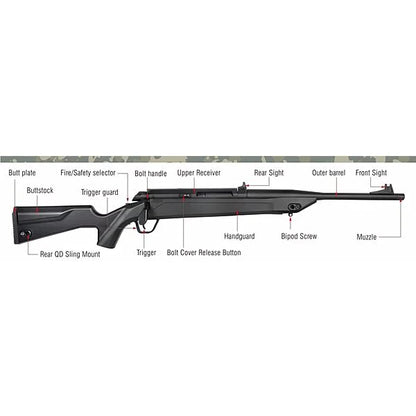 Action Army AAC-C1 Athena Gas Sniper Rifle