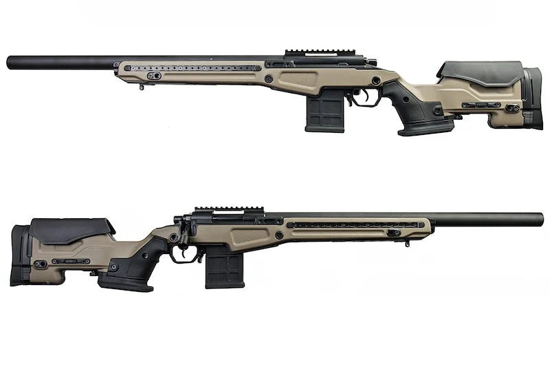 Action Army AAC T10 Spring Bolt Action Sniper Rifle - FDE