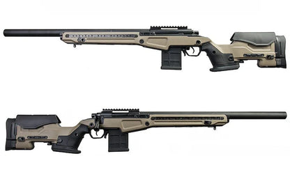 Action Army AAC T10 Spring Bolt Action Sniper Rifle - FDE