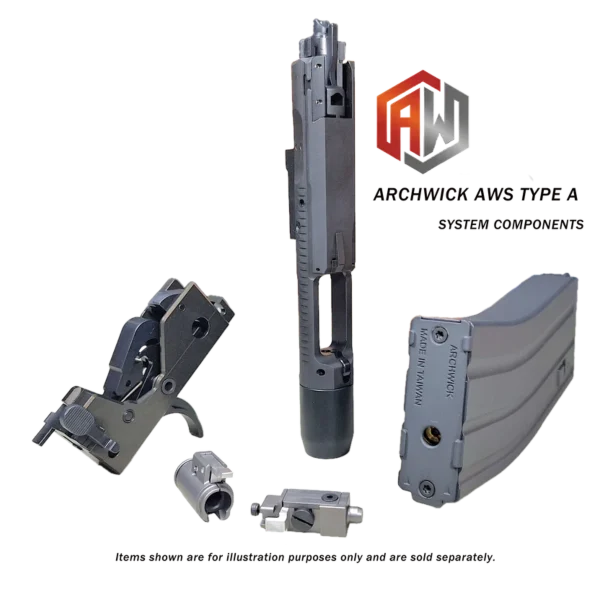 Archwick AWS AR GBB Magazine for MWS Rifles - Type A