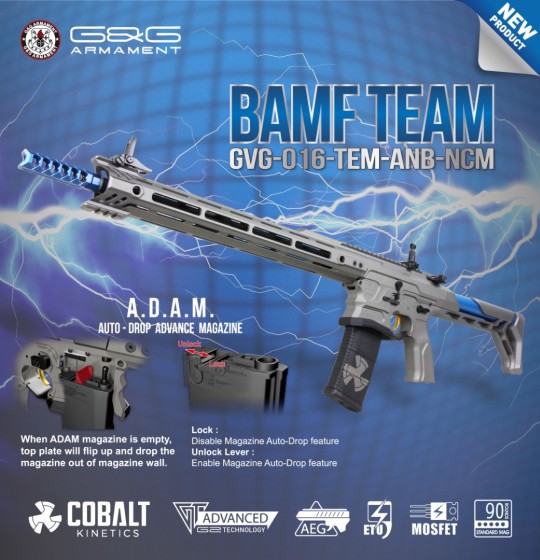 BAMF Team (Cobalt Kinetics) AEG Rifle