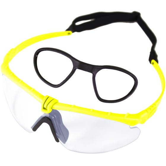 Battle Pro RX (Yellow-Clear) EN166 Protective Eyewear