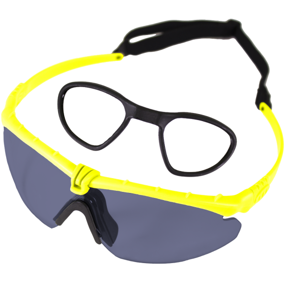 Battle Pro RX (Yellow-Smoked) EN166 Protective Eyewear