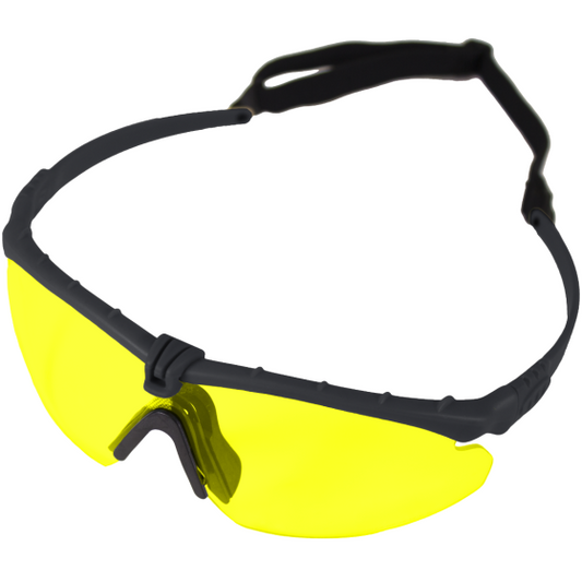 Battle Pro (Black - Yellow) Protective Eyewear