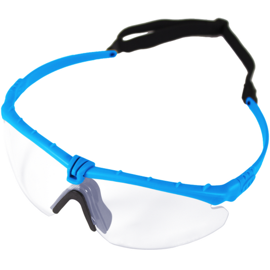 Battle Pro (Blue-Clear) EN166 Protective Eyewear