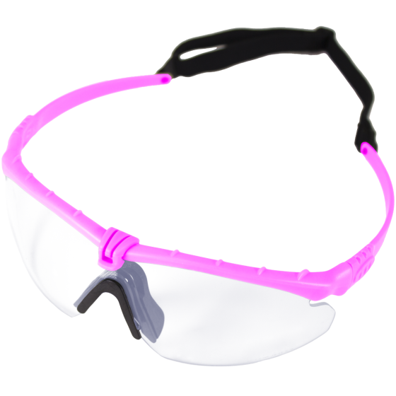 Battle Pro (Pink-Clear) EN166 Protective Eyewear