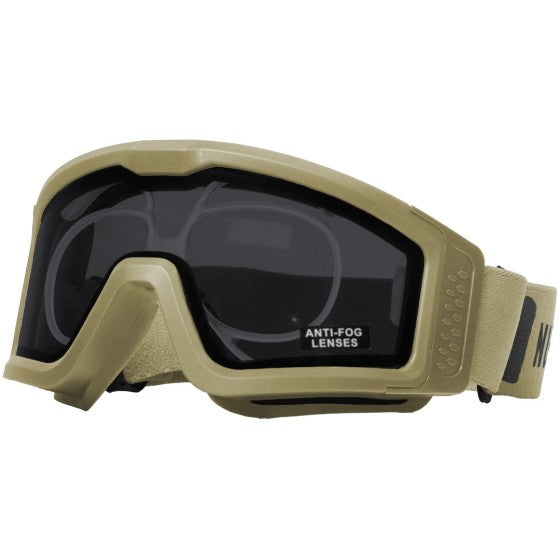Battle Visor RX THERMAL (Tan-Smoked) EN166 Protective Eyewear