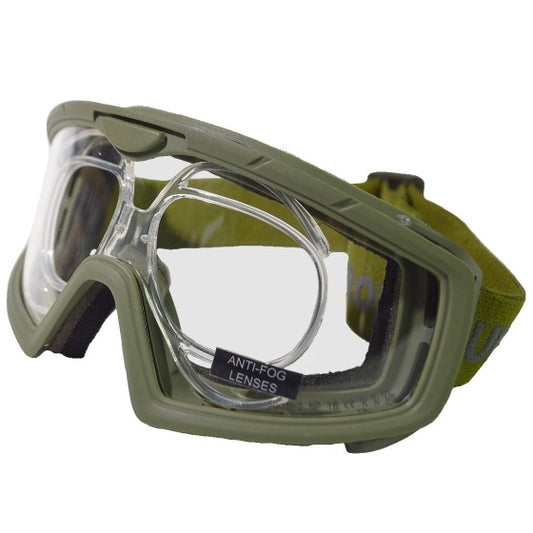 Battle Visor RX (Green-Clear) EN166 Protective Eyewear