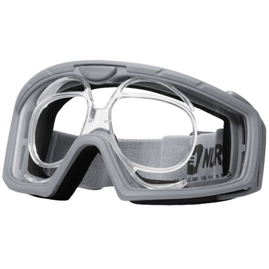 Battle Visor RX (Grey-Clear) EN166 Protective Eyewear