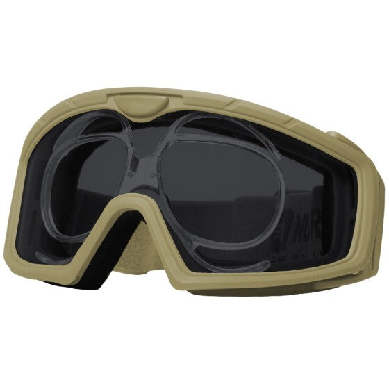 Battle Visor RX (Tan-Smoked) EN166 Protective Eyewear