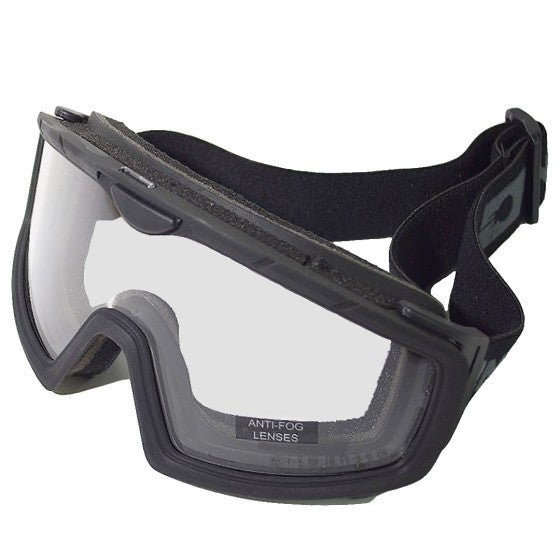 Battle Visor (Black-Clear) EN166 Protective Eyewear