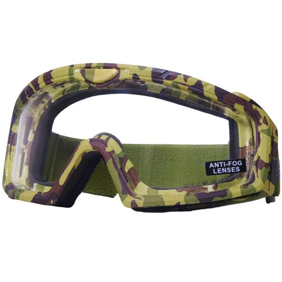 Battle Visor (Camo-Clear) EN166 Protective Eyewear