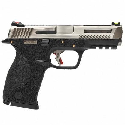 Big Bird E-Force Vented Black (Silver-Silver) GBB Airsoft Pistol