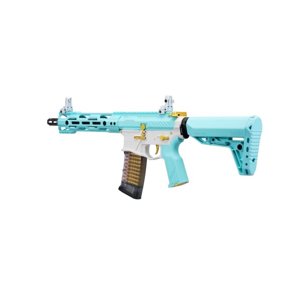 CM16 STEALTH 556 (Macaron Blue) Combat Machine AEG