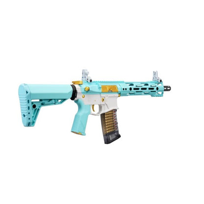 CM16 STEALTH 556 (Macaron Blue) Combat Machine AEG