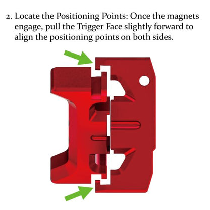 CTM CNC Magnetic Quick-Swap Trigger for Hi-Capa