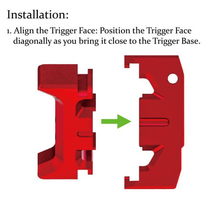 CTM CNC Magnetic Quick-Swap Trigger for Hi-Capa