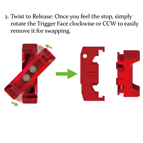 CTM CNC Magnetic Quick-Swap Trigger for Hi-Capa