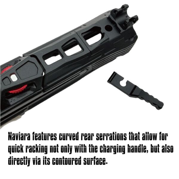 CTM Naviara TM Hi-Capa 5.1 CNC Split Slide (Inc. Enhanced Nozzle, Short Stroke Kit, Springs + More)