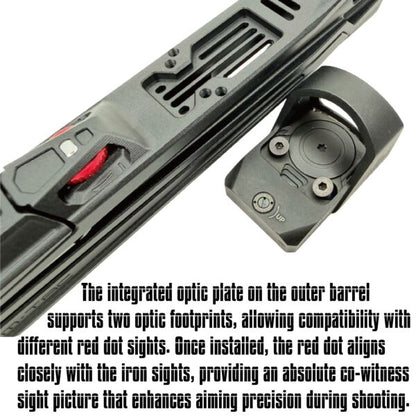 CTM Naviara TM Hi-Capa 5.1 CNC Split Slide (Inc. Enhanced Nozzle, Short Stroke Kit, Springs + More)