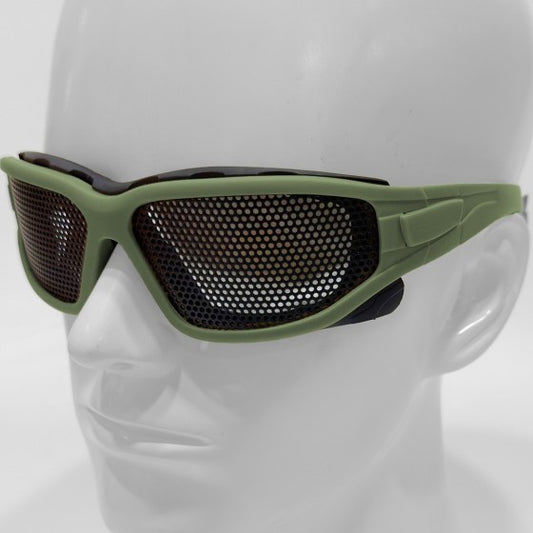 Defence Pro MESH (Green) Protective Eyewear