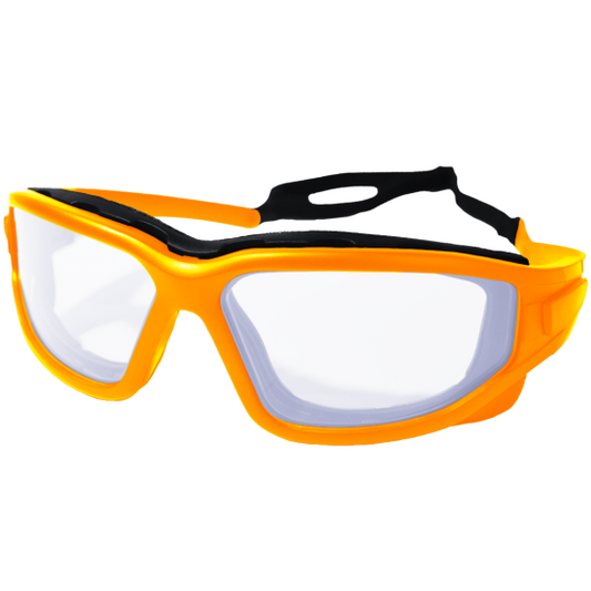 Defence Pro (Orange-Clear) EN166 Protective Eyewear