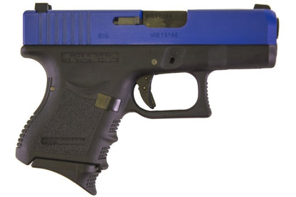 EU6 V4 (Dual Tone Blue) GBB Airsoft Pistol