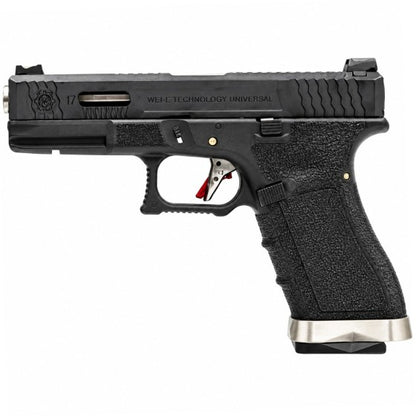 EU7 E-Force Black (Black-Silver) GBB Airsoft Pistol