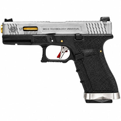 EU7 E-Force Black (Silver-Gold) GBB Airsoft Pistol
