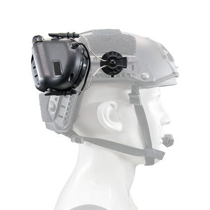 Earmor M11 Arc Helmet Rails Adapter Attachment Kit - Black