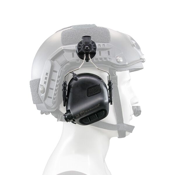 Earmor M11 Arc Helmet Rails Adapter Attachment Kit - Black