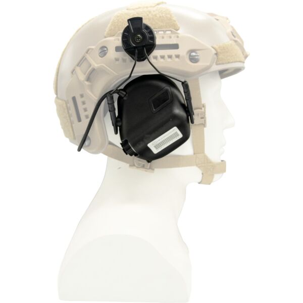 Earmor M13 M-Lock Helmet Rails Adapter Attachment Kit - Black