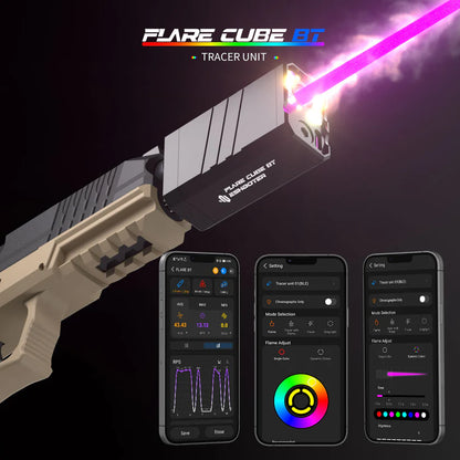 Flare Cube BT Tracer Unit & Chrono