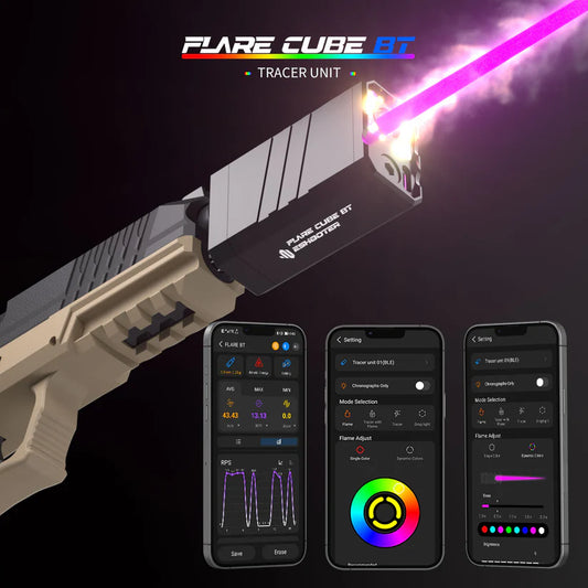 Flare Cube BT Tracer Unit & Chrono