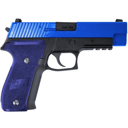 F226 MK25 Railed (Dual Tone Blue) GBB Airsoft Pistol