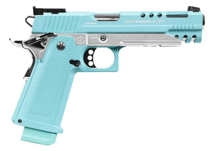 GPM1911 CP (Macaron Blue) GBB Airsoft Pistol