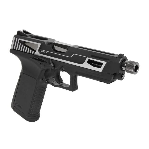 G&G GTP9 MS Pistol - Black/Silver