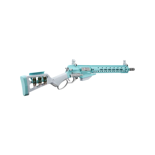G&G LevAR 15" Gas Powered Lever Action Rifle - Macaron Blue